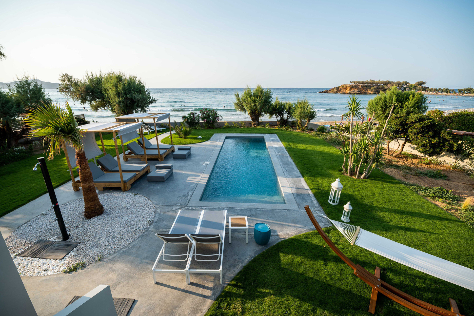 Villa Isalos Luxury beach front Villa in Chania, Crete, Greece